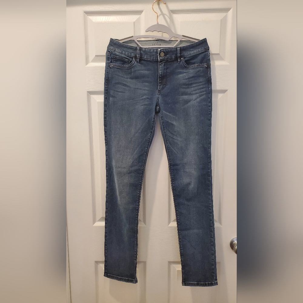 White House Black Market Slim Jean with ankle side slit - 6